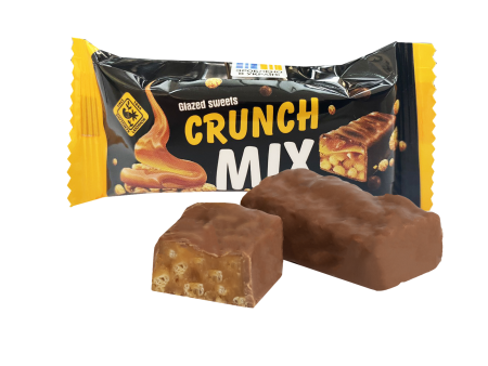 Цукерки глазуровані "Кранч мікс", 1 кг